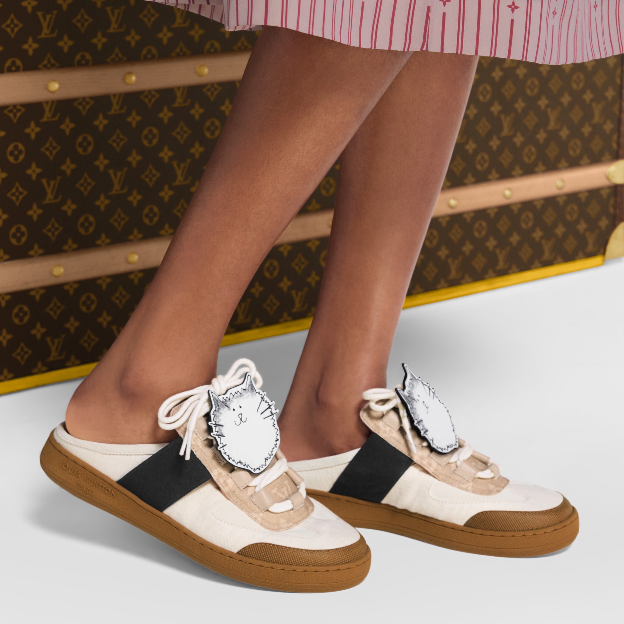 Lous Open Back Sneaker - Women - Shoes | LOUIS VUITTON ®